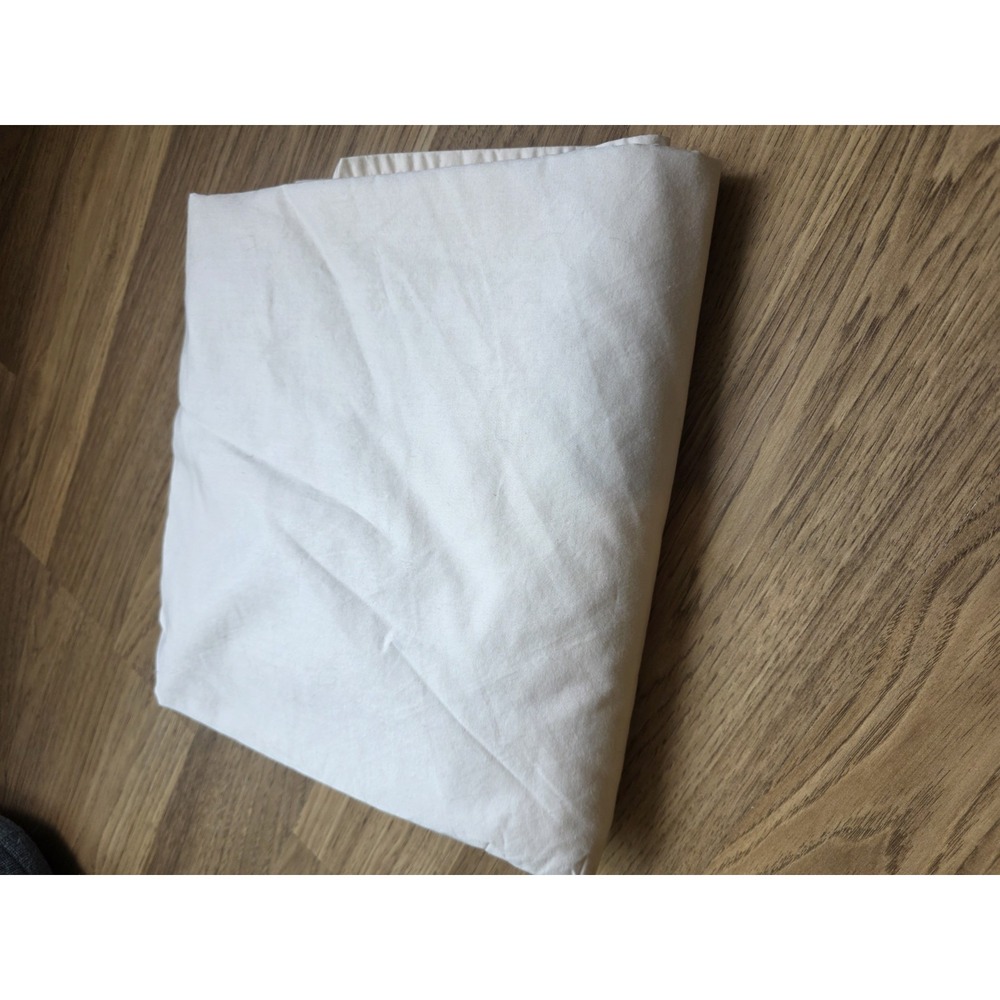 Wamsutta Queen Size Flat Sheet Ivory Cream